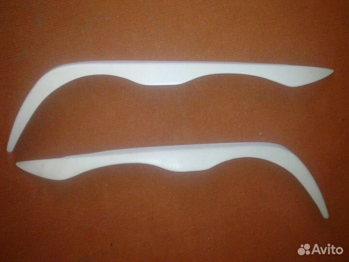 Ресницы (реснички) на фары BMW 3 E-46 Hamann