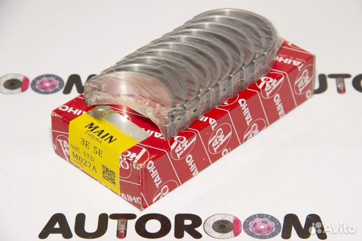 Вкладыши коренные Toyota 3E / 5E M027A STD