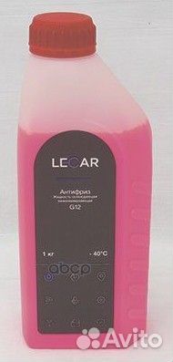 Антифриз красный 1л. lecar000041210 lecar