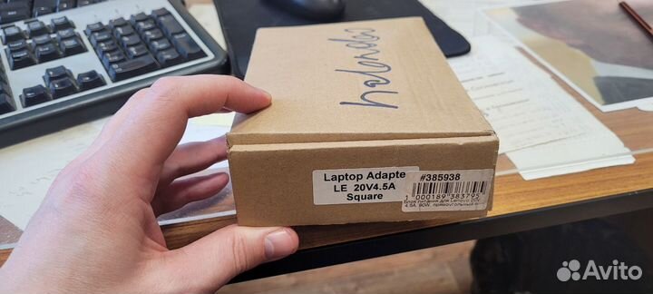 Блок питания для ноутбука lenovo 20v 4,5a 90w ориг