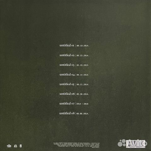 Kendrick Lamar / Untitled Unmastered. (LP)