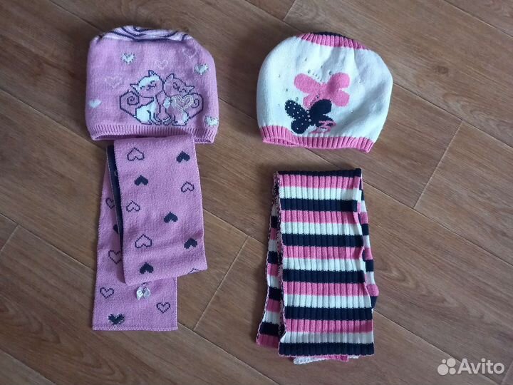 Комплект шапка, шарф