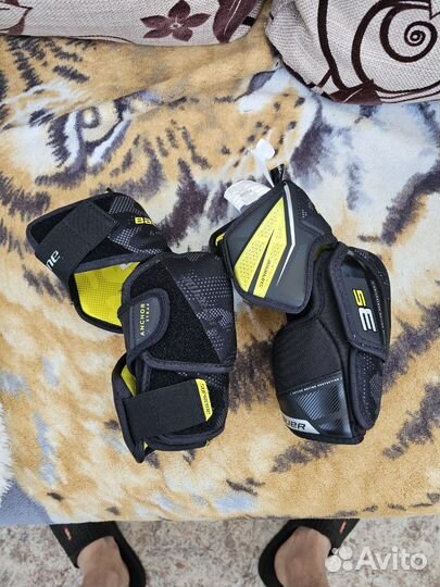 Налокотники хоккейные детские bauer