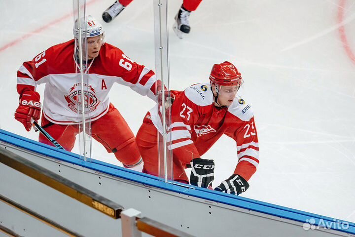 Игровой хоккейный свитер хк Спартак