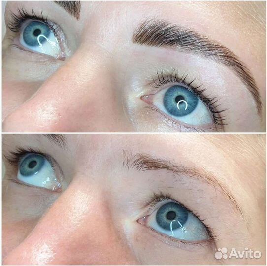 Ламинирование ресниц и бровей