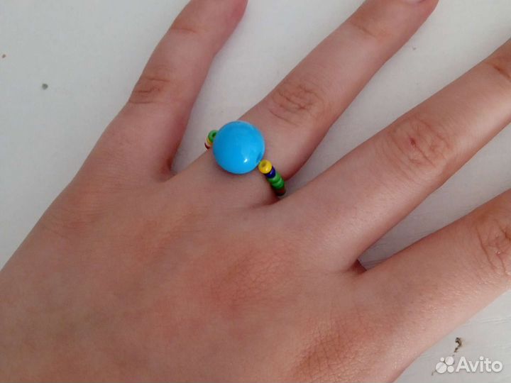 Кольца из бисера