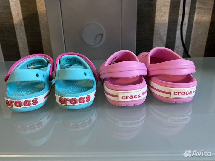 Crocs сабо c6 для девочки