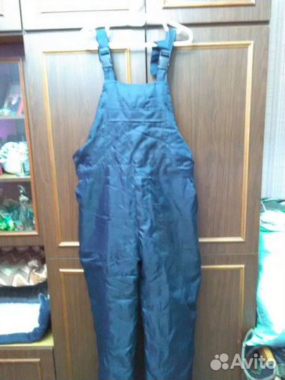 Полукомбинезон теплый,мужской