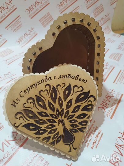 Лазерная резка фанеры, гравировка