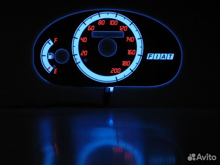 Fiat Seicento (98-10) Тюнинг шкалы приборов