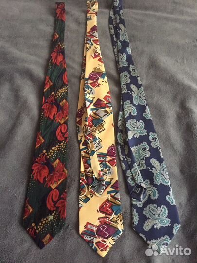 Галстуки муж 3шт за 1200