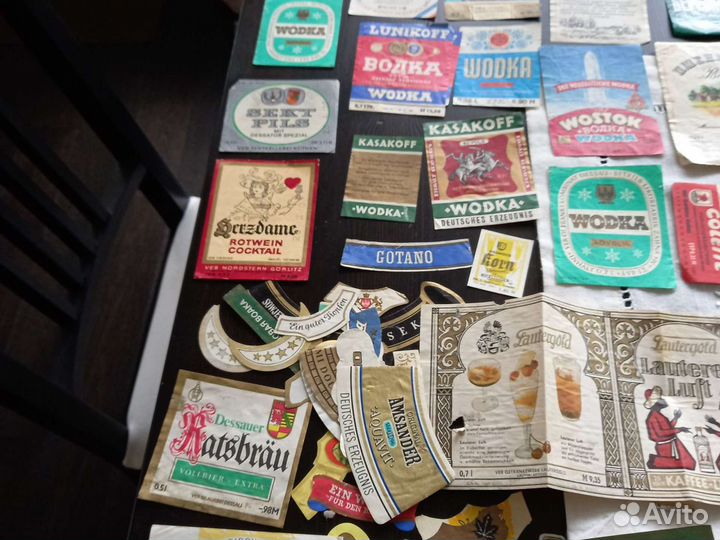 Коллеционная этикетка