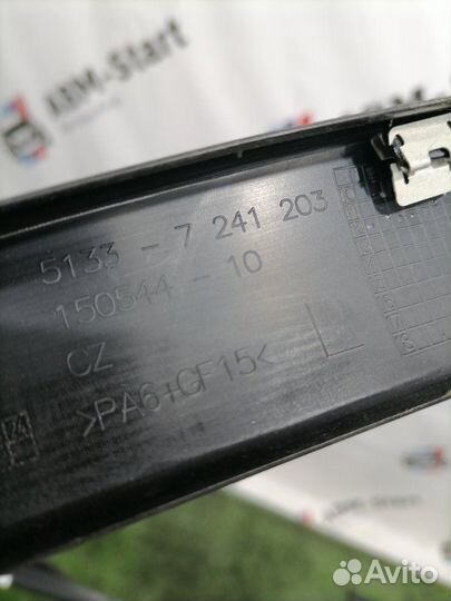 Накладка двери задняя левая Bmw 116I F20 N13B16A