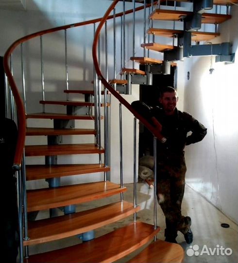 Облицовка бетонных лестниц