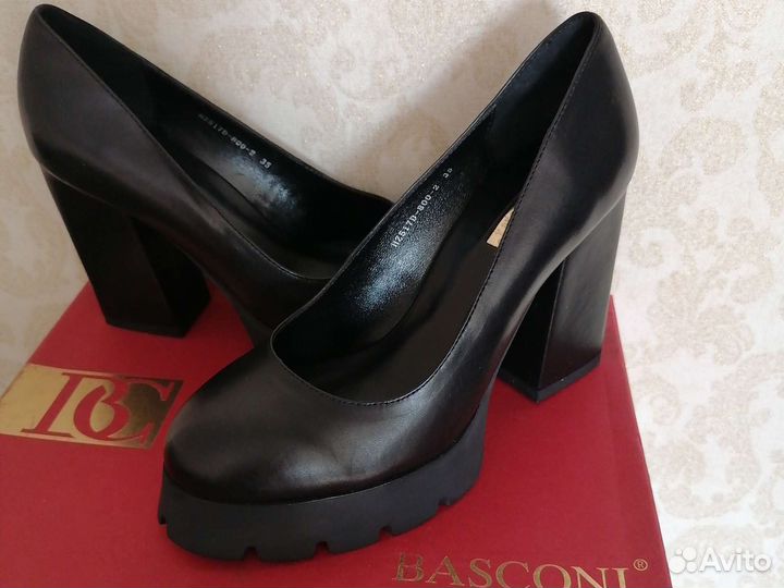 Туфли Италия 35 р. новые, нат. кожа