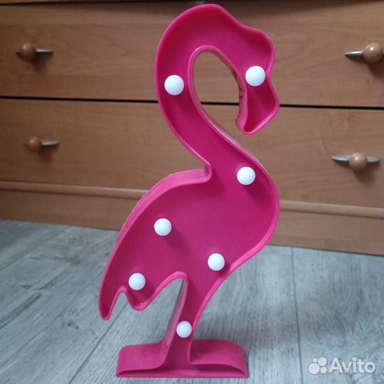 Ночник фламинго