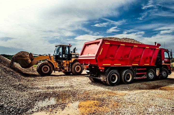 Щебень 20-40 с доставкой