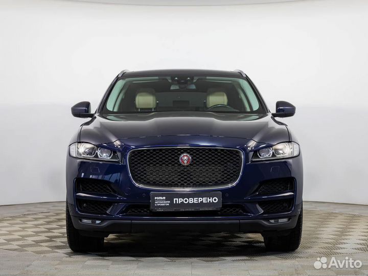 Jaguar F-Pace 2.0 AT, 2016, 83 850 км