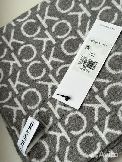 Шарф женский палантин calvin klein новый