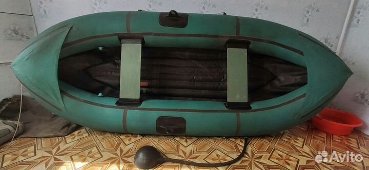 Лодка надувная Уфимка. Пол надувной