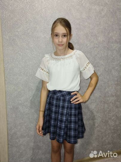 Блузка школьная