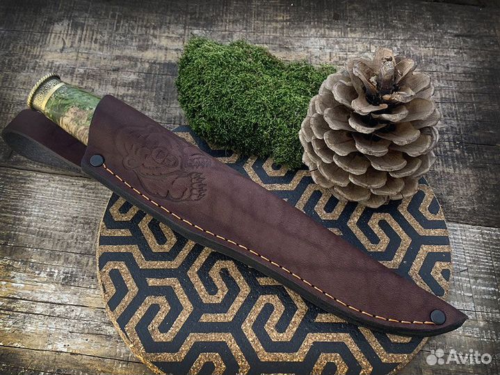 Финка охотничья из стали к340