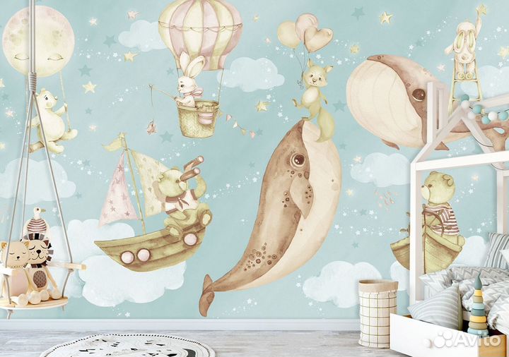 Фотообои природа / Фотообои горы / Фото Обои цветы