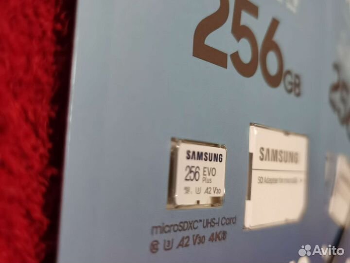 Карта памяти MicroSD 256gb сд карта Samsung