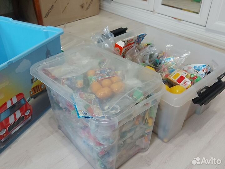 Коробки коллекции киндер