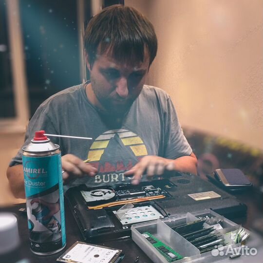 Замена hdd и установка Windows