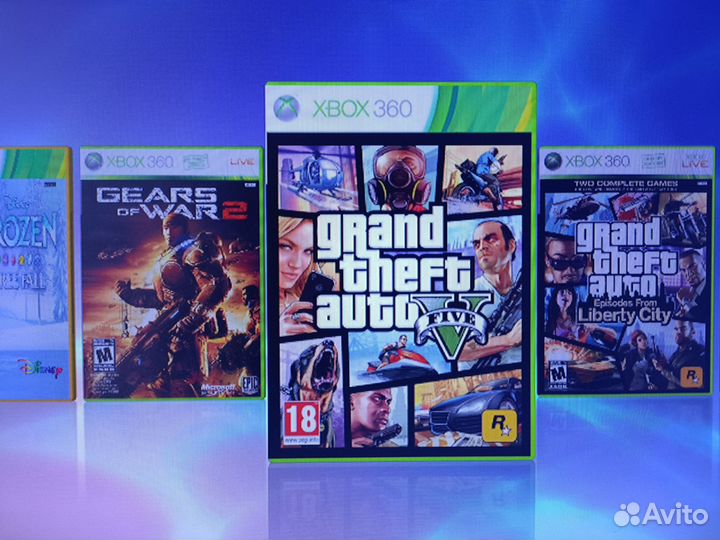 Xbox 360 прошитый +50 игр