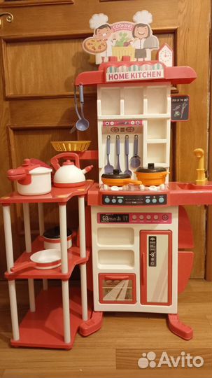 Игровой набор кухня с паром, звуком и светом