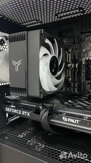 Игровой компьютер i5 12400F/RTX4060 Black