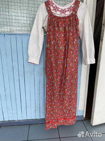 Народный костюм, сарафан