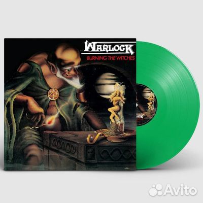 Warlock - Burning the Witches, 1xLP, green LP