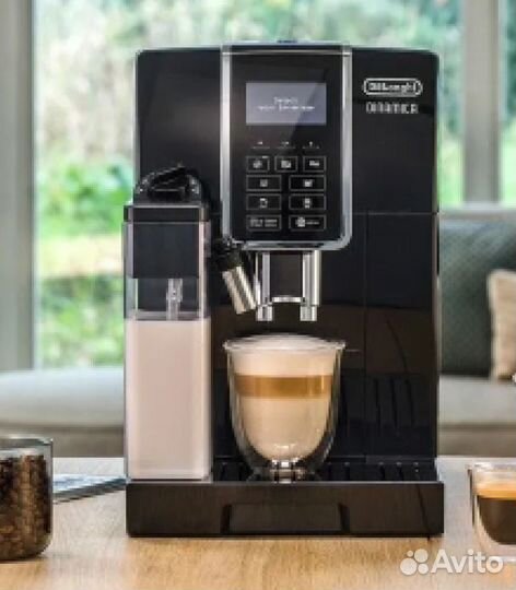 Кофемашина DeLonghi Dinamica ecam 35955 B черный