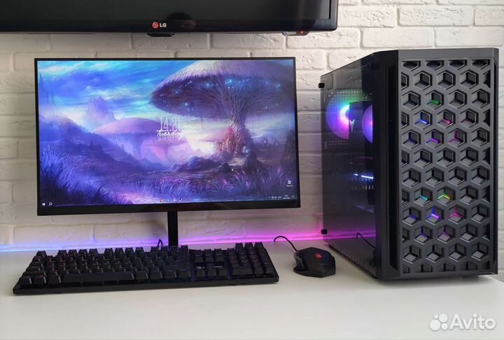 Пк игровой i7/gtx1660super/ssd m2 512гб/32гб озу