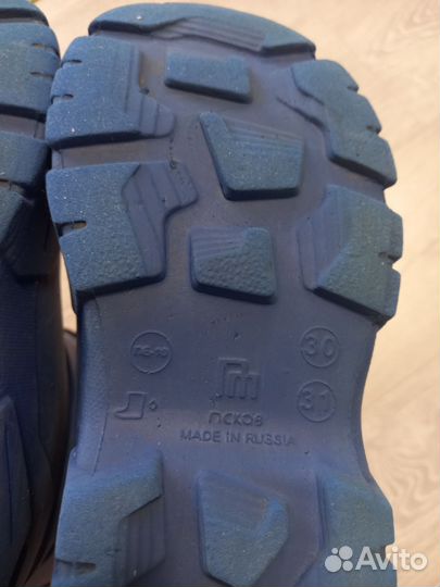 Резиновые сапоги nordman 30 31