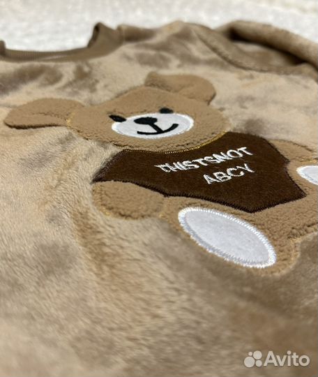 Костюм детский плюшевый 128 весна осень