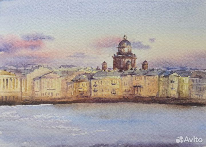 Картина акварелью 