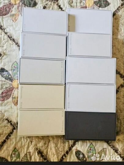 Коробки от iPhone, android, airpods