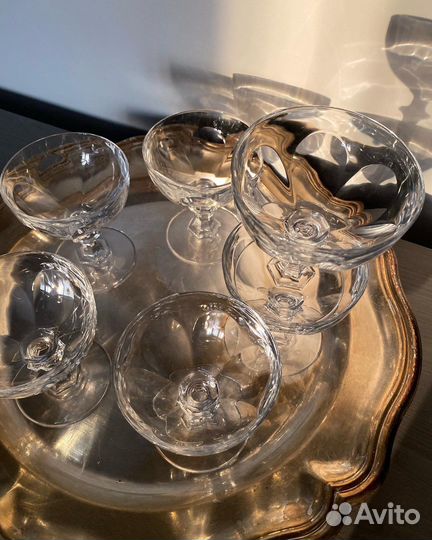 Хрустальные винтажные бокалы/креманки