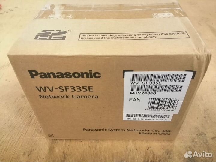 Купольная IP-камера Panasonic WV-SF335E