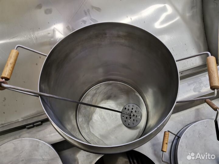 Заквасочник лабораторный с ушатами (3шт по 15л)