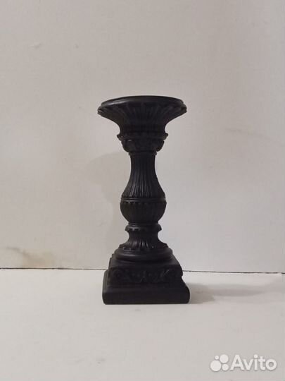 Гипсовый подсвечник