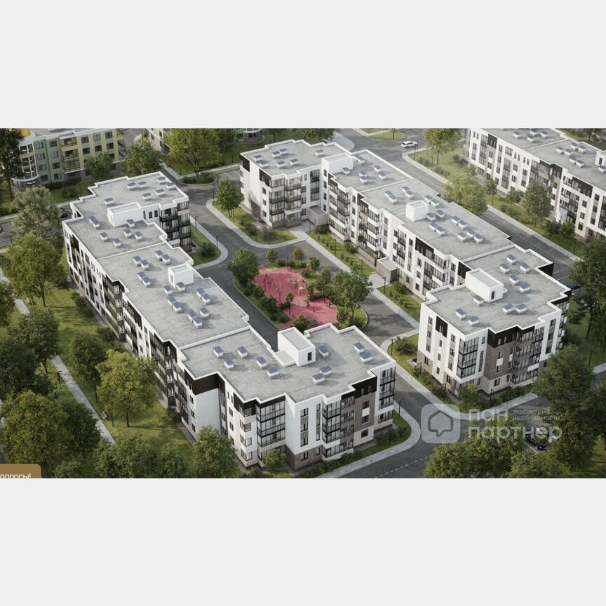1-к. квартира, 34,7 м², 4/4 эт.