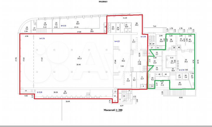 Свободного назначения, 450 м²