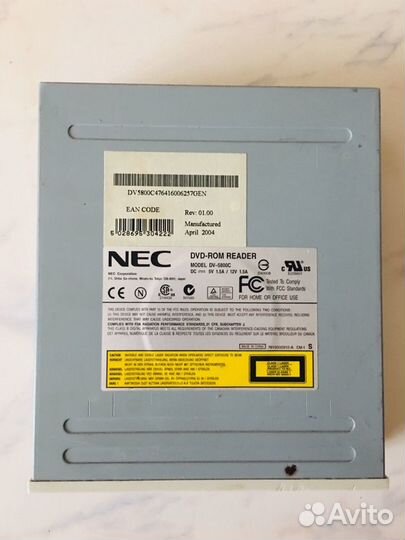 Оптический привод NEC DVD-rom reader