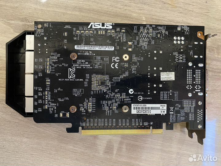 Видеокарта gtx 750 ti 2gb