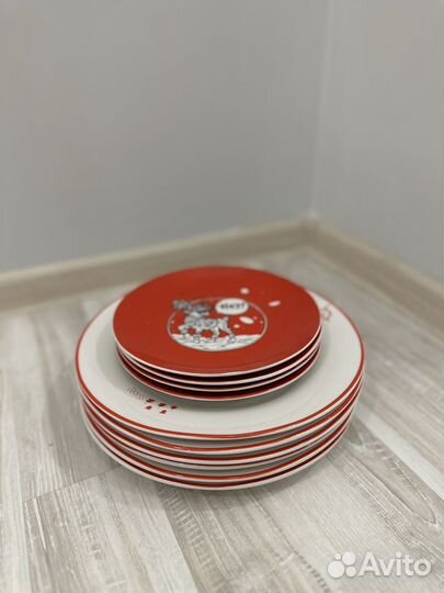 Тарелки новогодние